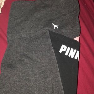 PINK Leggings has straps at the ankles